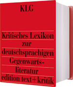 Kritisches Lexikon zur deutschsprachigen Gegenwartsliteratur - KLG